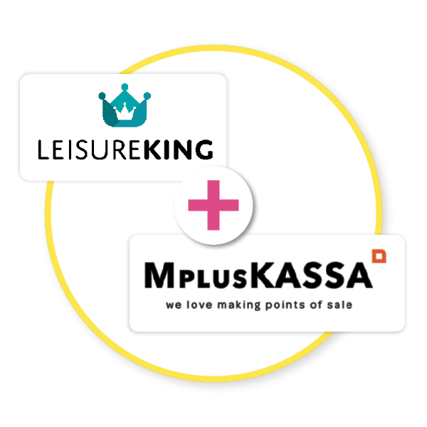 LeisureKing integrates with MplusKASSA